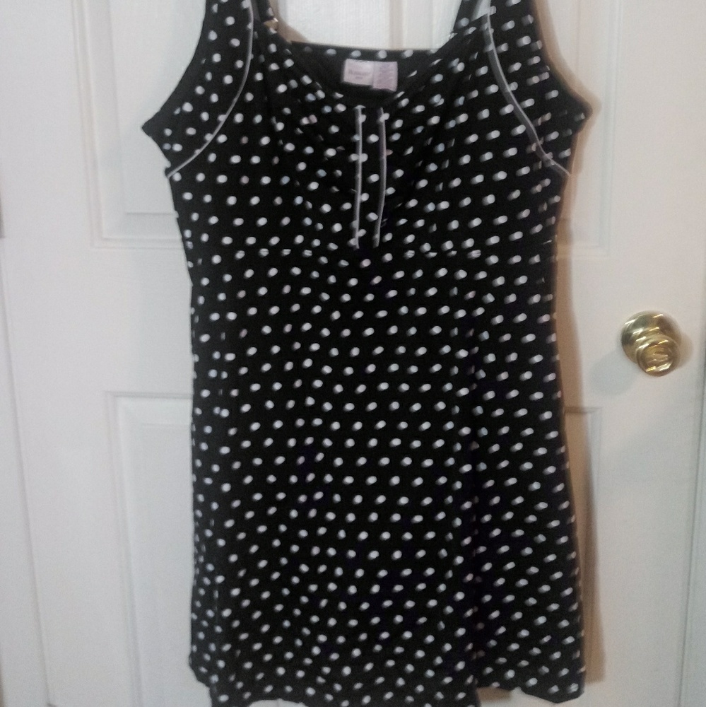 Roamans Plus size black&white 🏊 suit